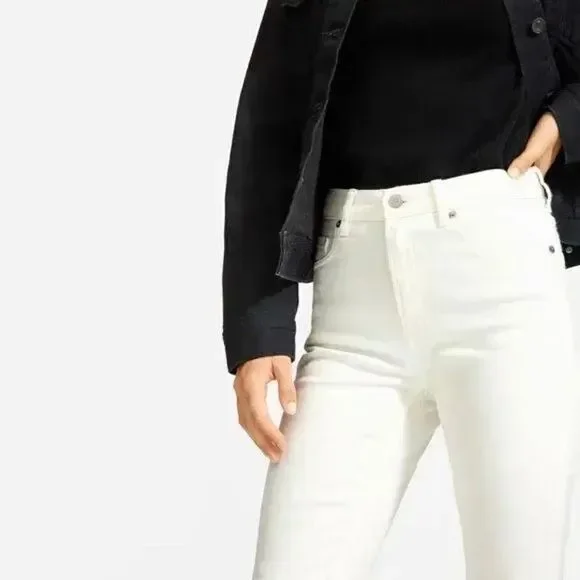 Everlane Women’s The High Rise Skinny Jean in Bone - Size 30 - Picture 2 of 9